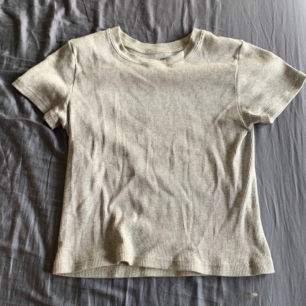 Grey brandy Melville top